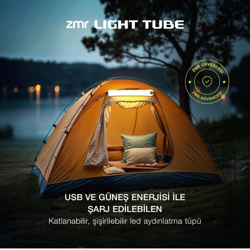 ZMR-1 ZMR Light Tube Şişme Led Aydınlatma - Görsel 1